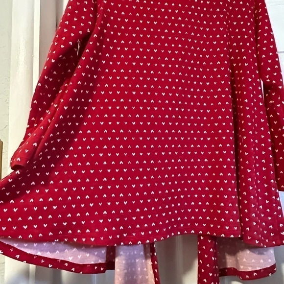 LulaRoe Red & White Cardigan with Pockets - Picture 3 of 7